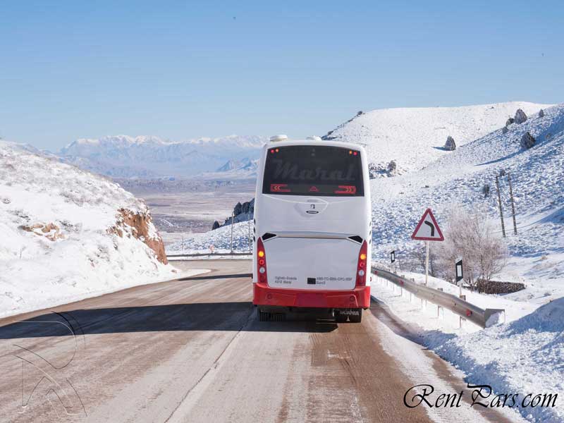 کرایه اتوبوس تهران استانبول