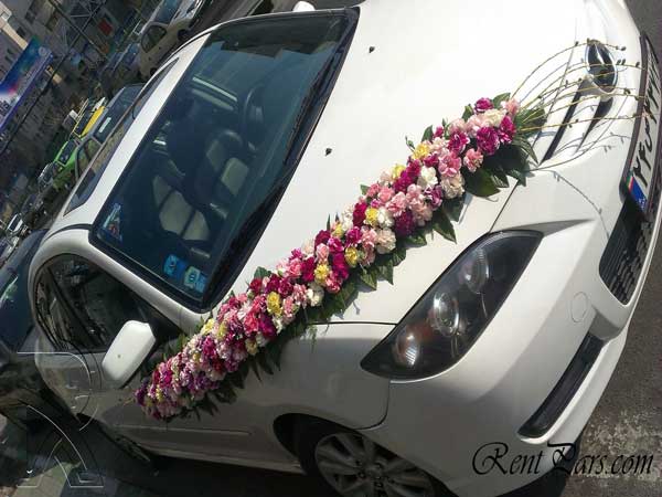 گل ماشین عروس