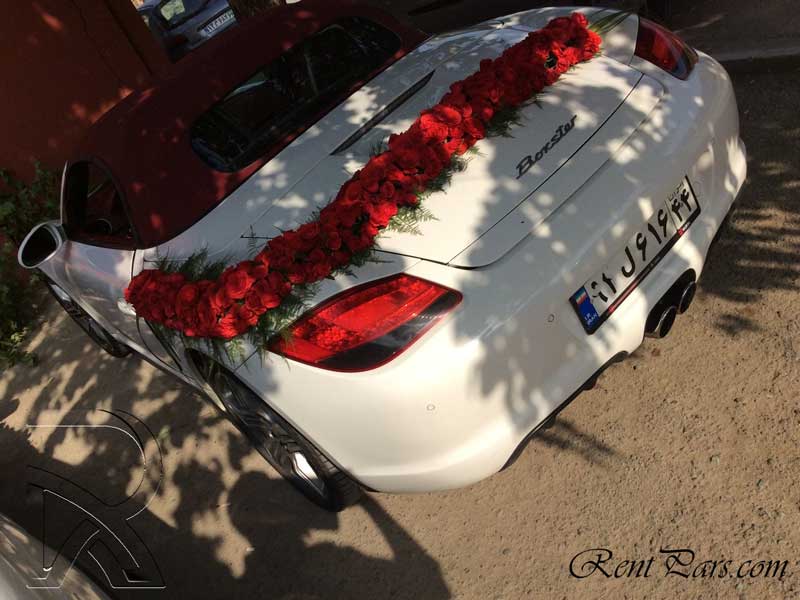 مدل گل ماشین عروس 4